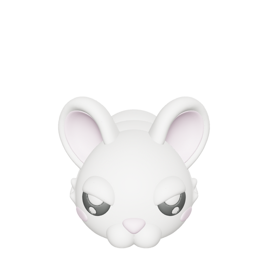 Mallow-Meep - Mouse - Tiny but mighty. Mallow-Meep squeaks with courage, darting between giants and never backing down. Her pink fluff hides a fierce spirit - she's the team's stealth strategist, always two steps ahead.