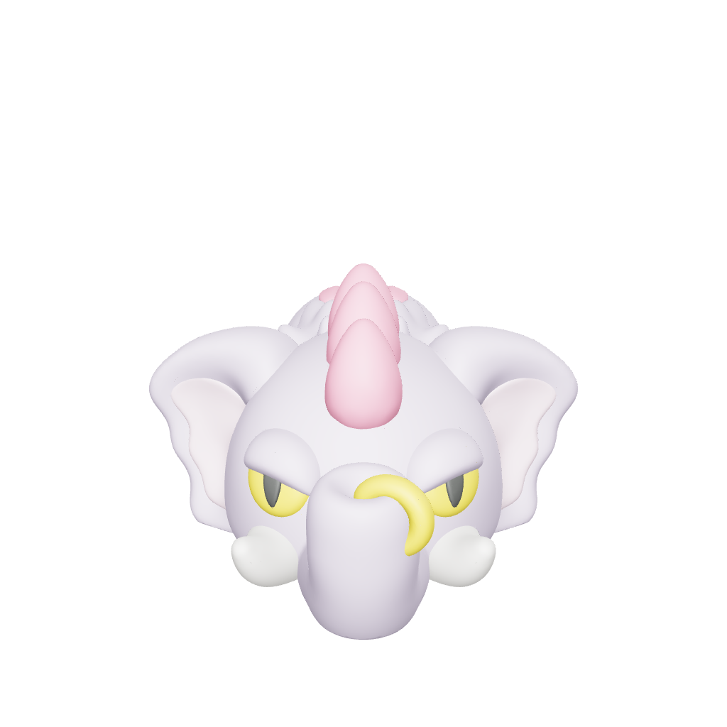 Trompo-Trunk - Elephant - A gentle giant with a twist - Trompo-Trunk spins his trunk like a tornado when he's excited. He's the thinker of the bunch, slow to anger but unstoppable once he's rolling. His memory? Legendary. His dance moves? Questionable.