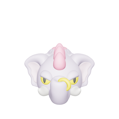 Trompo-Trunk - Elephant - A gentle giant with a twist - Trompo-Trunk spins his trunk like a tornado when he's excited. He's the thinker of the bunch, slow to anger but unstoppable once he's rolling. His memory? Legendary. His dance moves? Questionable.